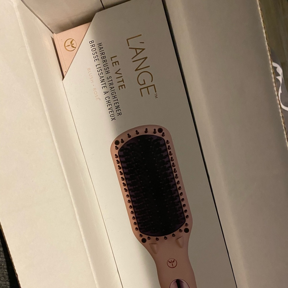 L’ange Le Vite hairbrush straightener